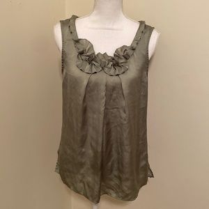 🛍Dressbarn Sheer Flower Top